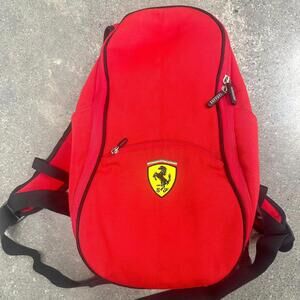 RARE Ferrari Backpack/Bag/Luggage/Travel/Gym/Sports Collectible/Gift
